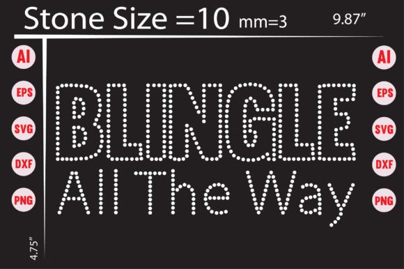 Blingle All the Way: Mastering the Rhinestone Template Design