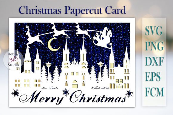Create Stunning Holiday Cards with SVG Paper Cut Templates