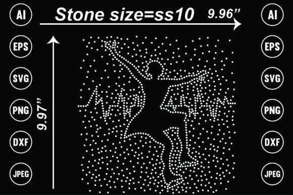 Dazzle Your Designs: The Ice-skate Rhinestone Templates
