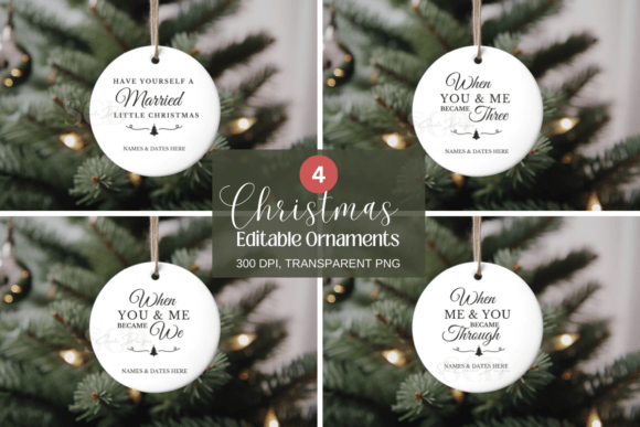 Designing Memories: Unpacking Our Canva Christmas Ornaments Templates