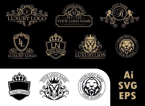 Elevate Your Brand with Luxurious Logo Templates