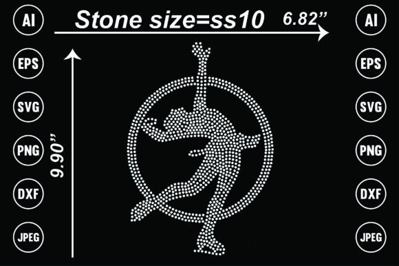 Ice-Skate Rhinestone Templates: A Sparkling Asset for Creative Projects