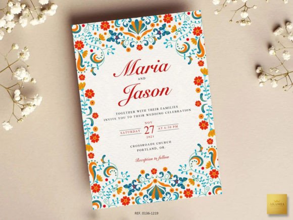 Infuse Vibrant Culture with Mexican Wedding Invitation 6 Templates
