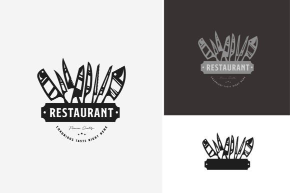 Kitchen Knife Logo Templates: Your Culinary Branding Toolkit
