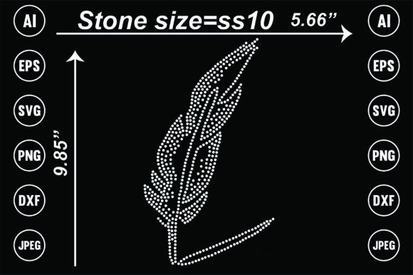 Maple Leaf Rhinestone Templates for DIY Sparkle