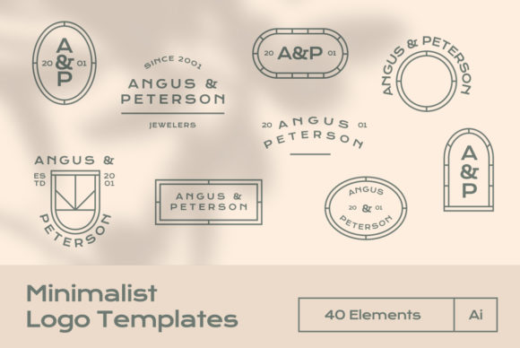 Minimalist Logo Templates: The Fast Track to a Polished Brand
