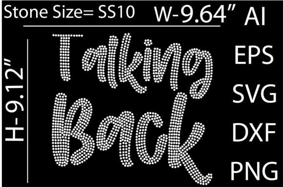 Unlocking Creative Potential with Talking Back Rhinestone Templates